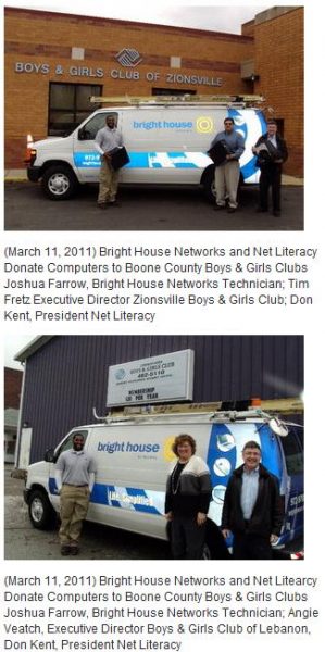 Bright House Networks - Net Literacy Relationship Increases Access to 10,000 of Hoosiers
