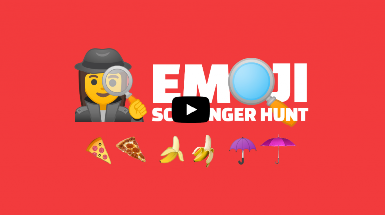 Best of experiments with Google: Emoji Scavenger Hunt